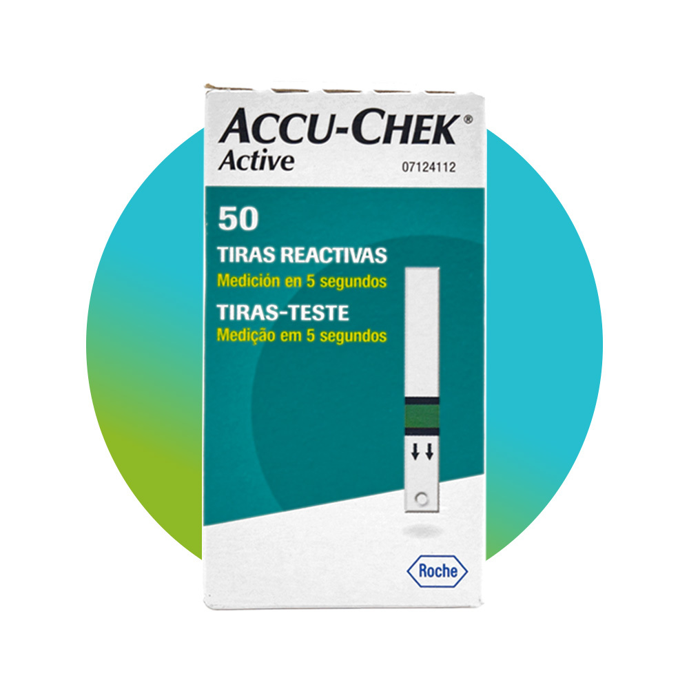 Tiras reactivas Accu-Chek Active
